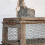 Antieke Franse duivenmand