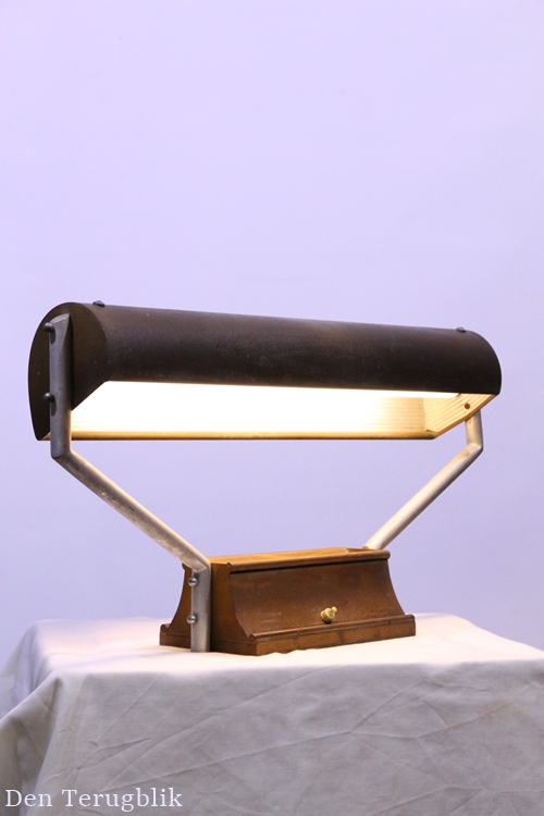 oude bureau lamp